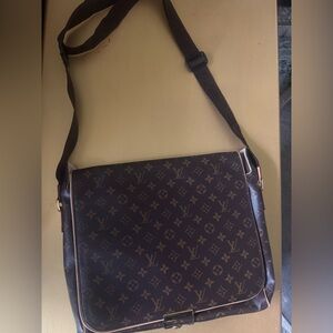 Louis Vuitton Dark Brown Monogram Messenger Bag